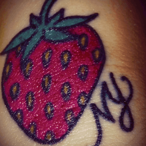 Strawberry from New York City!! @funcitytattoo