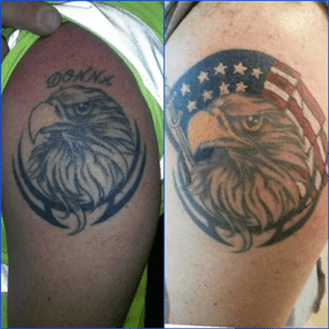 Just did the flag to cover up the name a touched up the peak