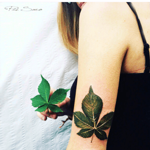 Love her floral work. So pretty! #nature #leaf 