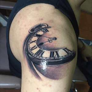 tattoo watch by#julioblandon tattoo nicaragua