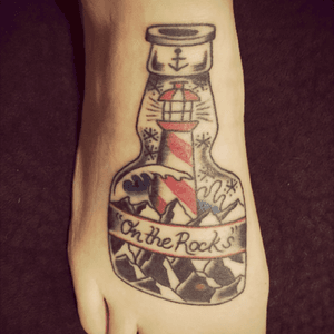 American traditional foot piece on my right foot. Love the style.