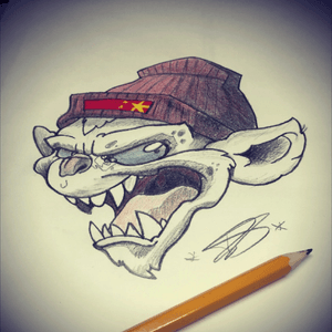 After a long time without sketching #backinbussines #mobileinkstitution #hannover #tattoosketch #tattoo #sketch #badass #china #monkey #yearofthemonkey #follow4follow