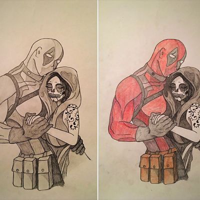 #Deadpool #Death #marvel 