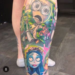 #corpsebride #9 #TimBurton #mytattoocollection 