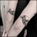 #black #locust #grasshopper #insect #entomology #tattoo #blackworkers #lagtattoos #tunguska #totemica 
