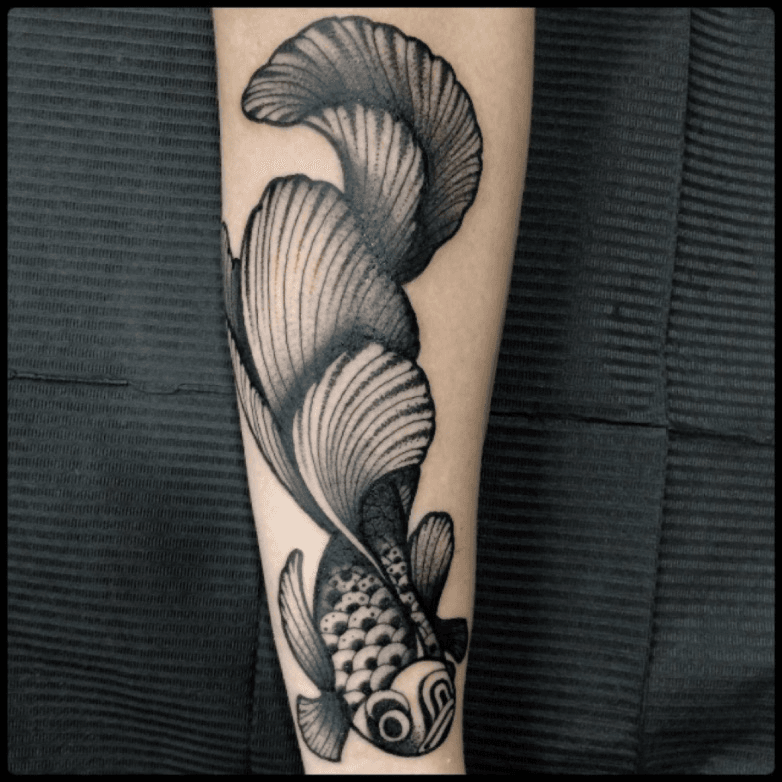 Tattoo Art Siamese Fighting Fish And Flower Hand Drawing And Sketch Black  And White Royalty Free SVG Cliparts Vectors And Stock Illustration  Image 137603387