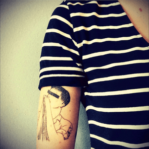 Tattoo #15 #iancurtis #joydivision Artist: Tyler B Murphy Studio: Sins of Style Place: Cape Town, South Africa