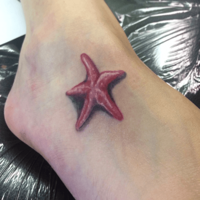 Trendy Simple and Small Starfish Tattoos Youll Love To See  Inku Paw