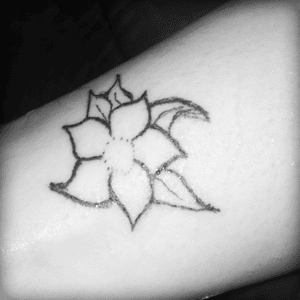 #ohshit #flower #uglytattoos #shithappens 