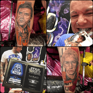 Few pieces from Star Wars Celebration this weekend. Picked up Best Tattoo of the Weekend too. Such an awesome weekend. 
