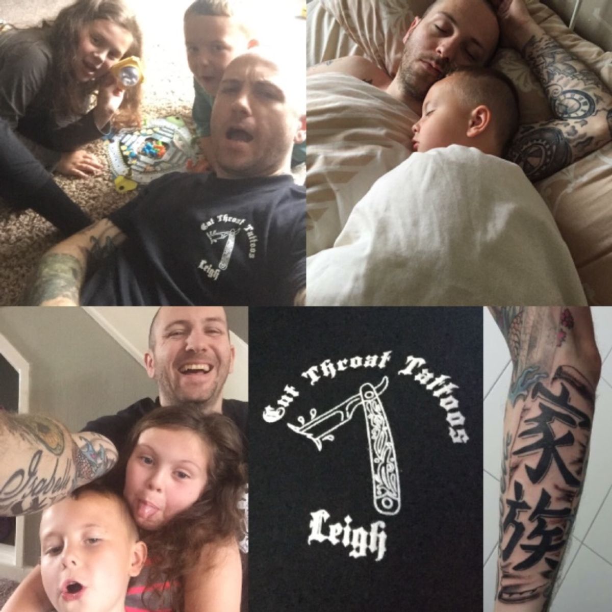 Tattoo uploaded by Wayne • Check out Cut-Throat tattoos Leigh. #family ...