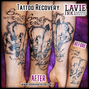 Tattoo Recovery #recovery #tattoorecovery #mask #tattoo #tattooer #tattoolife #tattooart 