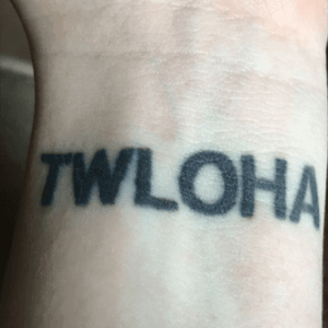 #TWLOHA To Write Love On Her Arms is something I used to get through some tough times #wristtattoo 