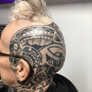 TattooBruce #maori#family#logo#head#tattoo