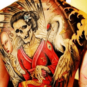Cool back piece.