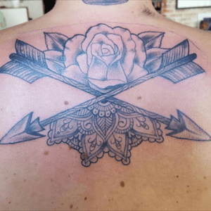 #arrow #rose #mandala 