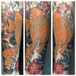 Koi #koi #koitattoo #japanesetattoo #irezumi #irezumitattoo #oriental #jktatts #tattoo #tattoos #arm #koifish #koifishtattoo #ink #inked #tattooartist #art #artist #inkedmen 