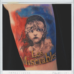 #lesmisèrables #colortattoo #tattoo #tattooartist #tattooart #musical #girl 