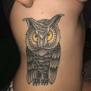 American Traditional Owl