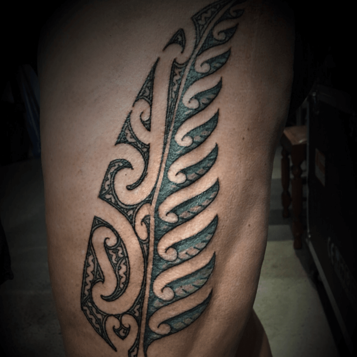 Zealand Tattoo  Gorgeous silver fern for customer  Facebook