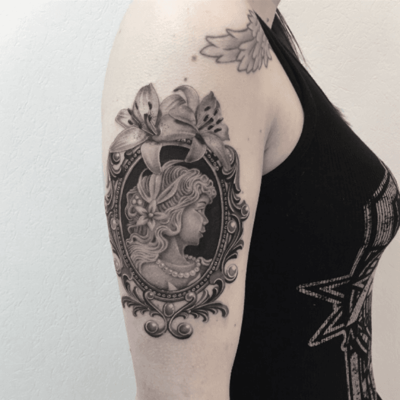 Vintage Baroque Victorian Frame Border Tattoo Stock Vector Royalty Free  1657554016  Shutterstock