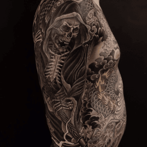 #dreamtattoo #mydreamtattoo #reaper by #rg 