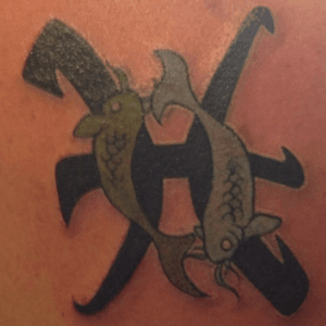 Re-colour on 20 year old tattoo #1 