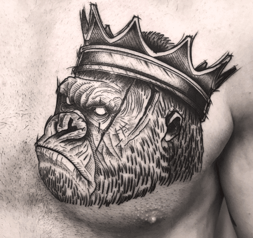 Gorilla, king of the jungle