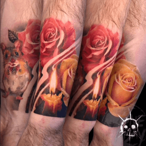 Rose piece by Akos Keller @keallart @onedaytattoos @keallart @xbrs23   @killerinktattoo @intenzetattooink @skindeep_uk @tattoodo @bishoprotary @butterluxe_uk #ink #tattoos #inked #art #tattooed #love #tattooartist #instagood #tattooart #artist #follow #photooftheday #drawing #inkedup #tattoolife #picoftheday #style #like4like #design #bodyart #realism 