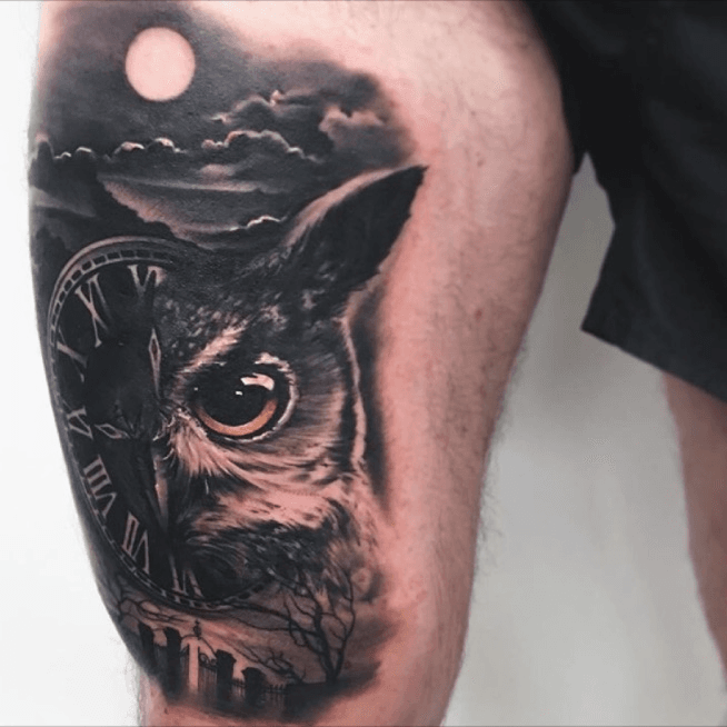 51 Owl Tattoos On Arm