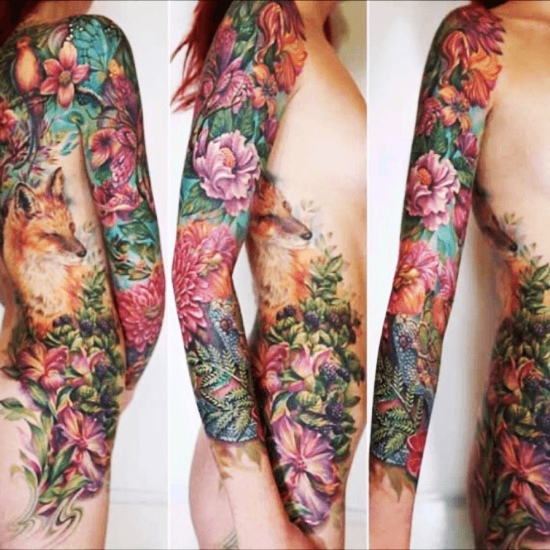 The Beauty Behind Garden Sleeve Tattoos  Body Artifact