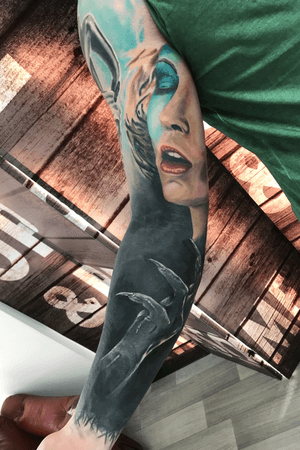Cover of forearm and fullsleeve tattoo