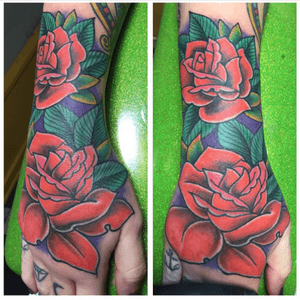 Roses on hand 