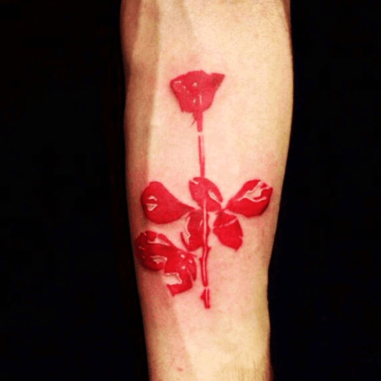 depeche mode flower tattooTikTok Search