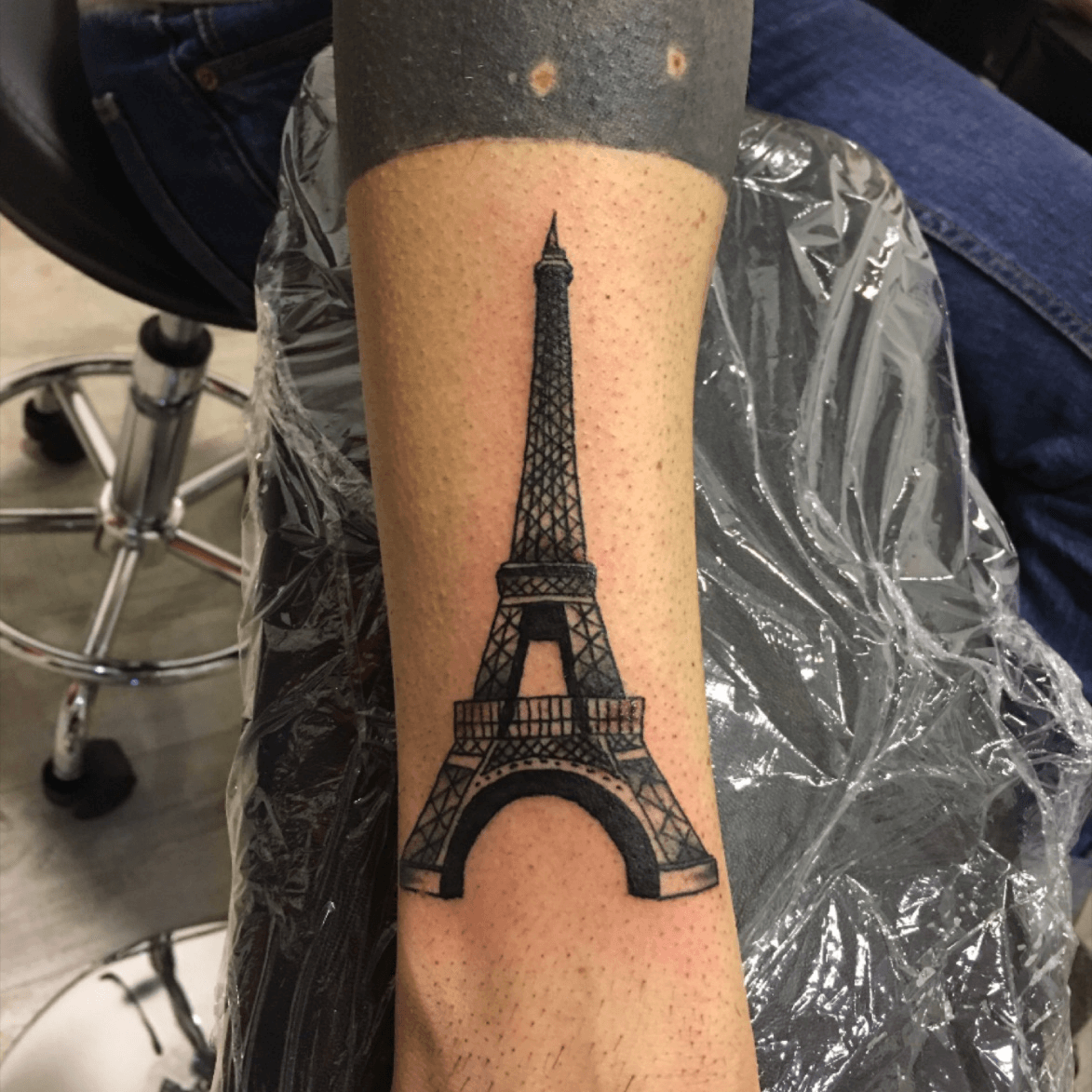 Eiffel Tower Tattoo  Best Tattoo Ideas Gallery