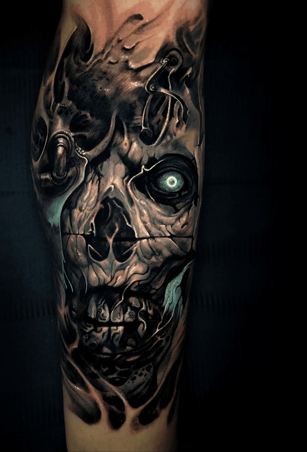 Pin by Lily Kirby on Rkc  Evil skull tattoo Evil tattoos Skull sleeve  tattoos