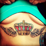 👸🏼👑 #underboob #princess #wings #freelikeabird #princessjasmin #ouch #tattoo #inked #girlswithink #loveit #evilkaneedle #shanin #shanink