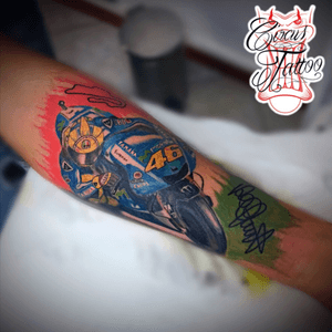VR 46   #circustattoo #SV #sv_clothing #OverTheInk #tattooflash #tattooidea #tattooart #tattooshop #tattooist #worldfamous #worldfamoustattooink #worldfamousink #tattoos #tattoo #thebesttattooartists #ink #inked #tattooblackandwhite #realistictattoo 