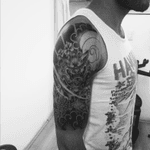 Half sleeve. 1 more sitting and it's done! #dreamtattoo 