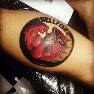 Asa phelps tribute #hellfish #tattoodo 