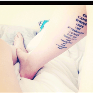 Tattoo #2 Lullaby by The Cure
