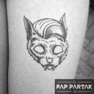  #fappartak #cat #tattoo #art #blak #man 