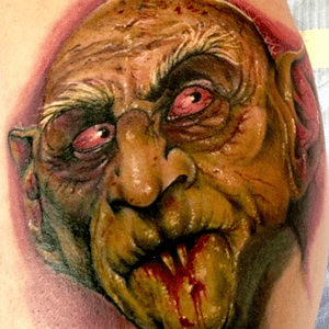 Nosferatu i did a while back. This is part of a horror leg sleeve i am working on