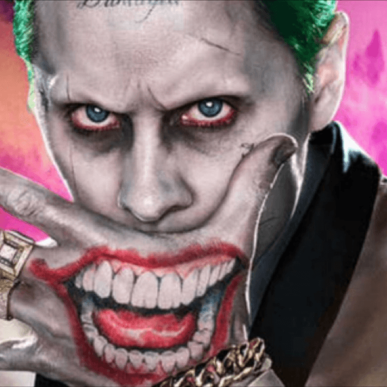 Joker Smile Hand Tattoo Drawing in 2020 Joker Joker Mouth HD wallpaper   Pxfuel
