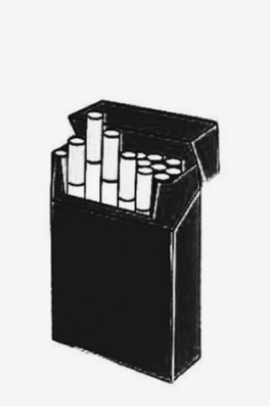 No clue why but I love this design so much!! #cartoon #cigarette #smoking #black #simple 