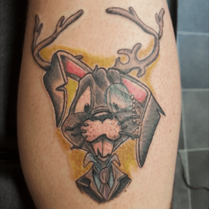#jackalope #tattoosbymertzy