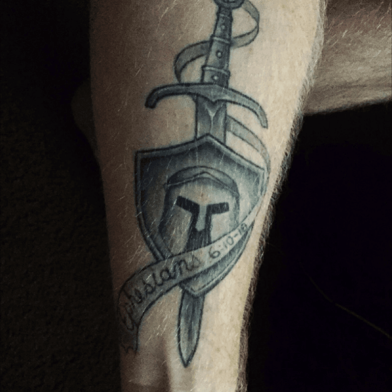 Black and Grey Armor of God tattoo by Dimas Reyes  Armor of god tattoo God  tattoos Tattoos