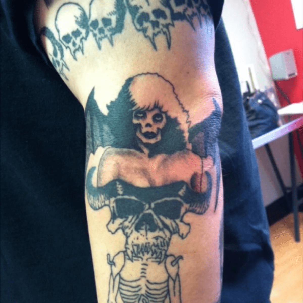 Tattoo uploaded by Leon Marcelo • SAMHAIN Succubus #Danzig