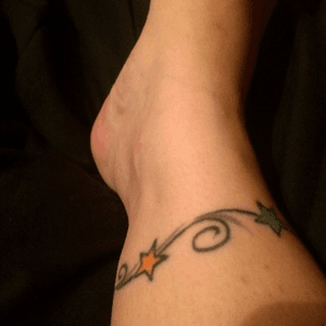 Band of stars for my family. First tattoo 