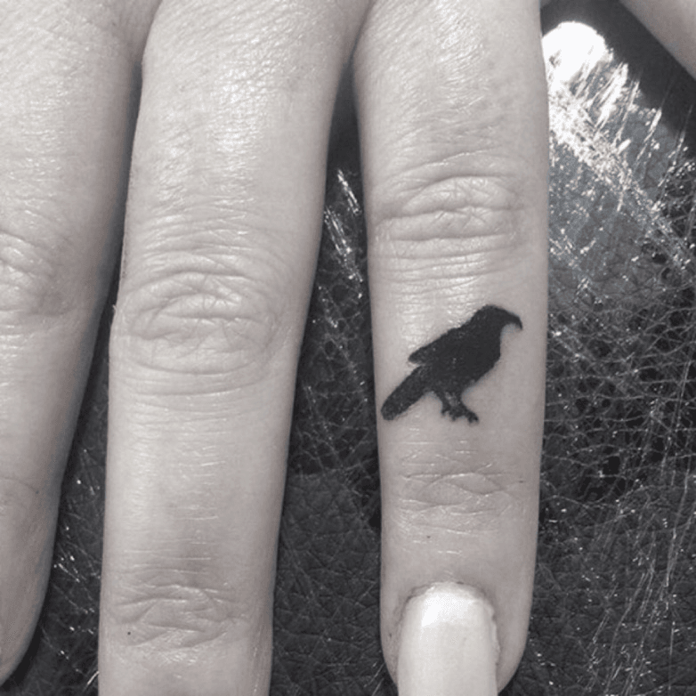 38 Superb Crow and Raven Tattoos  Wrist tattoos for guys Wrist tattoos  for women Small wrist tattoos